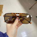 Vintage Square Unisex Sunglasses with UV400 Protection
