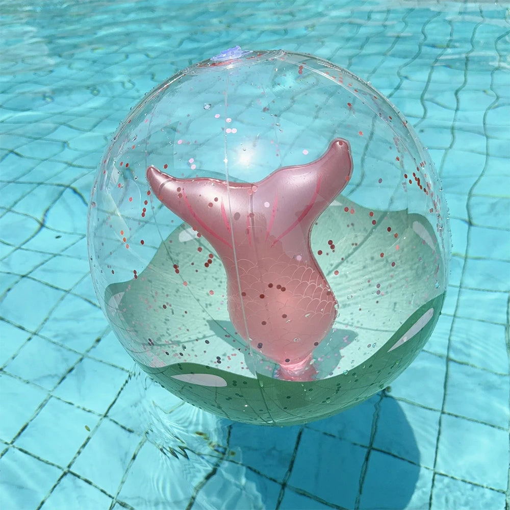 Inflatable Pool Float & Beach Ball