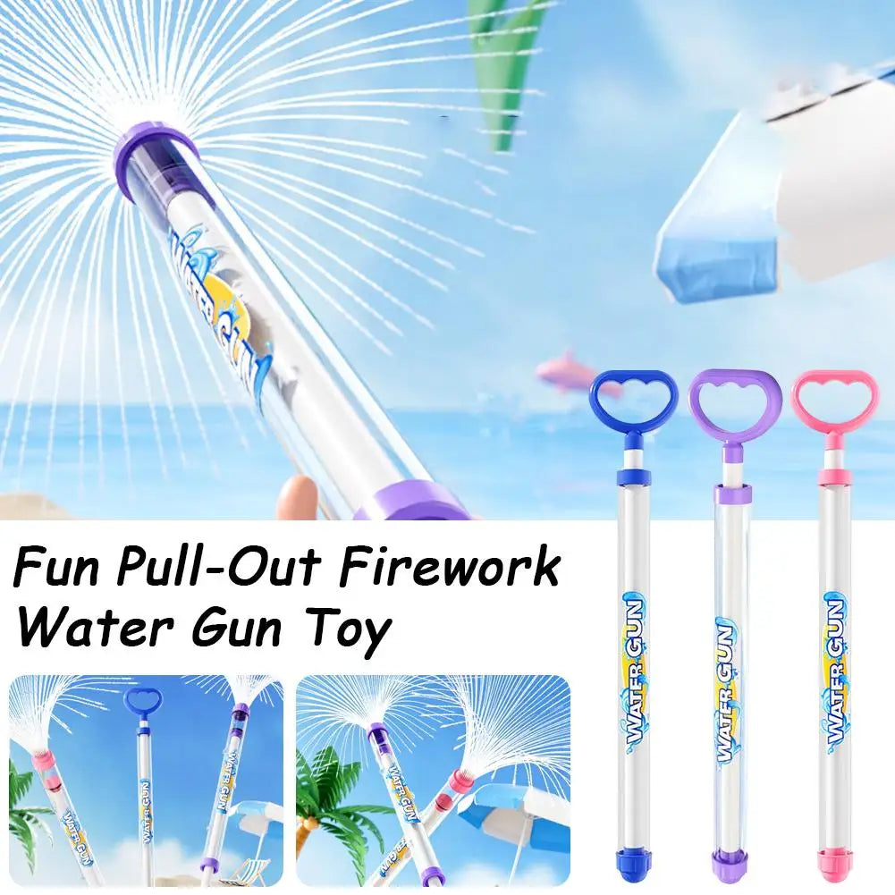 Fireworks Pull-Back Water Gun