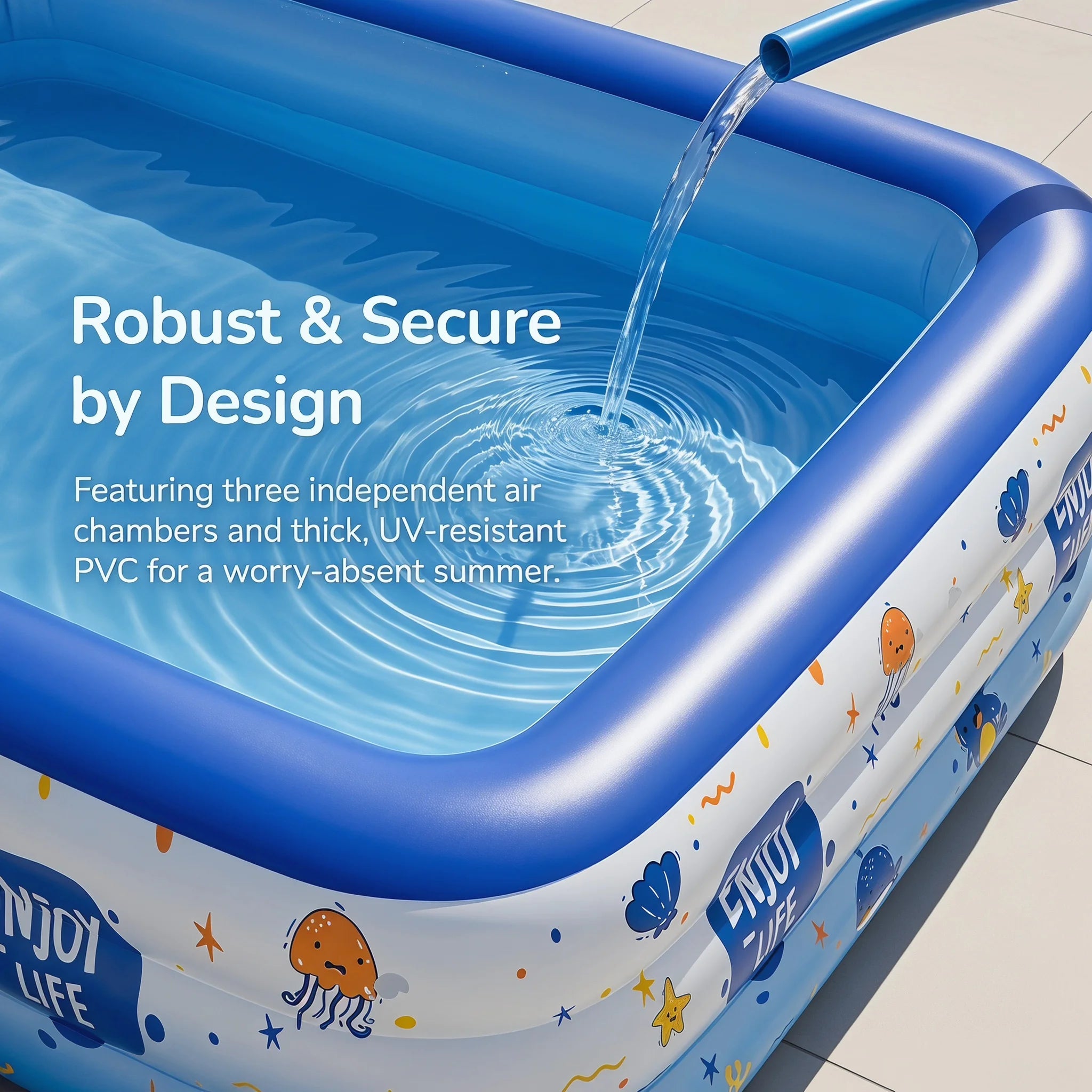 Family Inflatable Swimming Pool