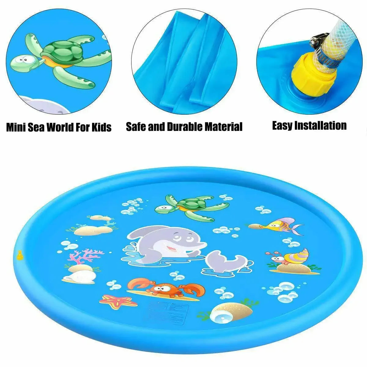 Kids Inflatable Splash Pad Mat