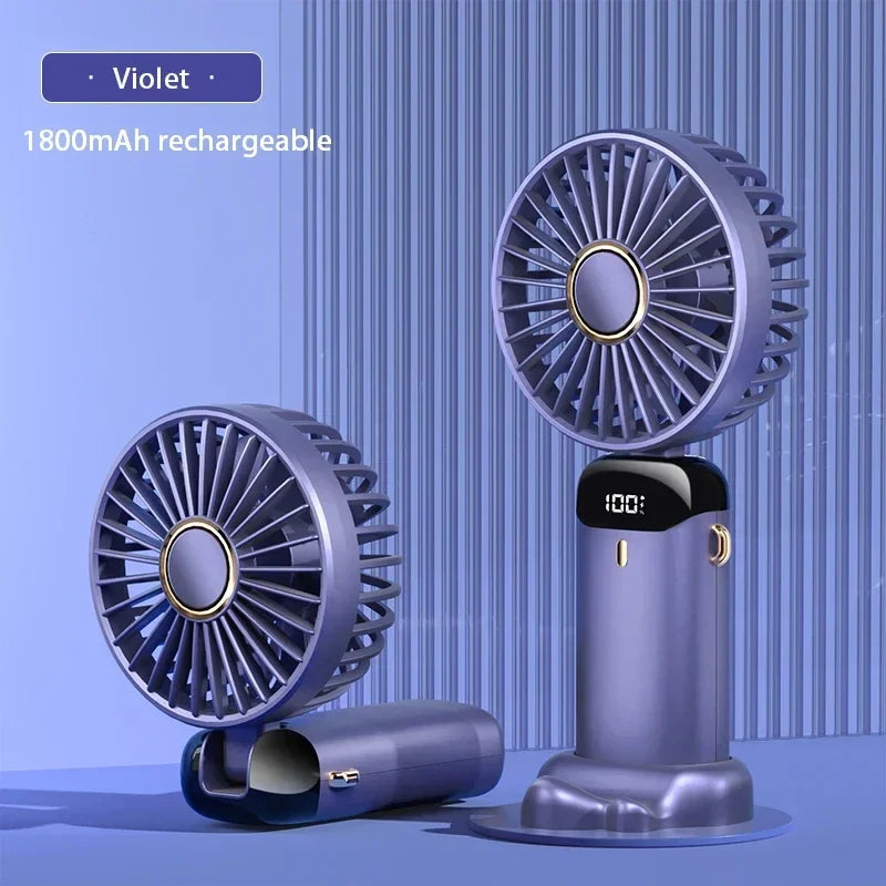 Foldable Neck & Handheld Mini Fan