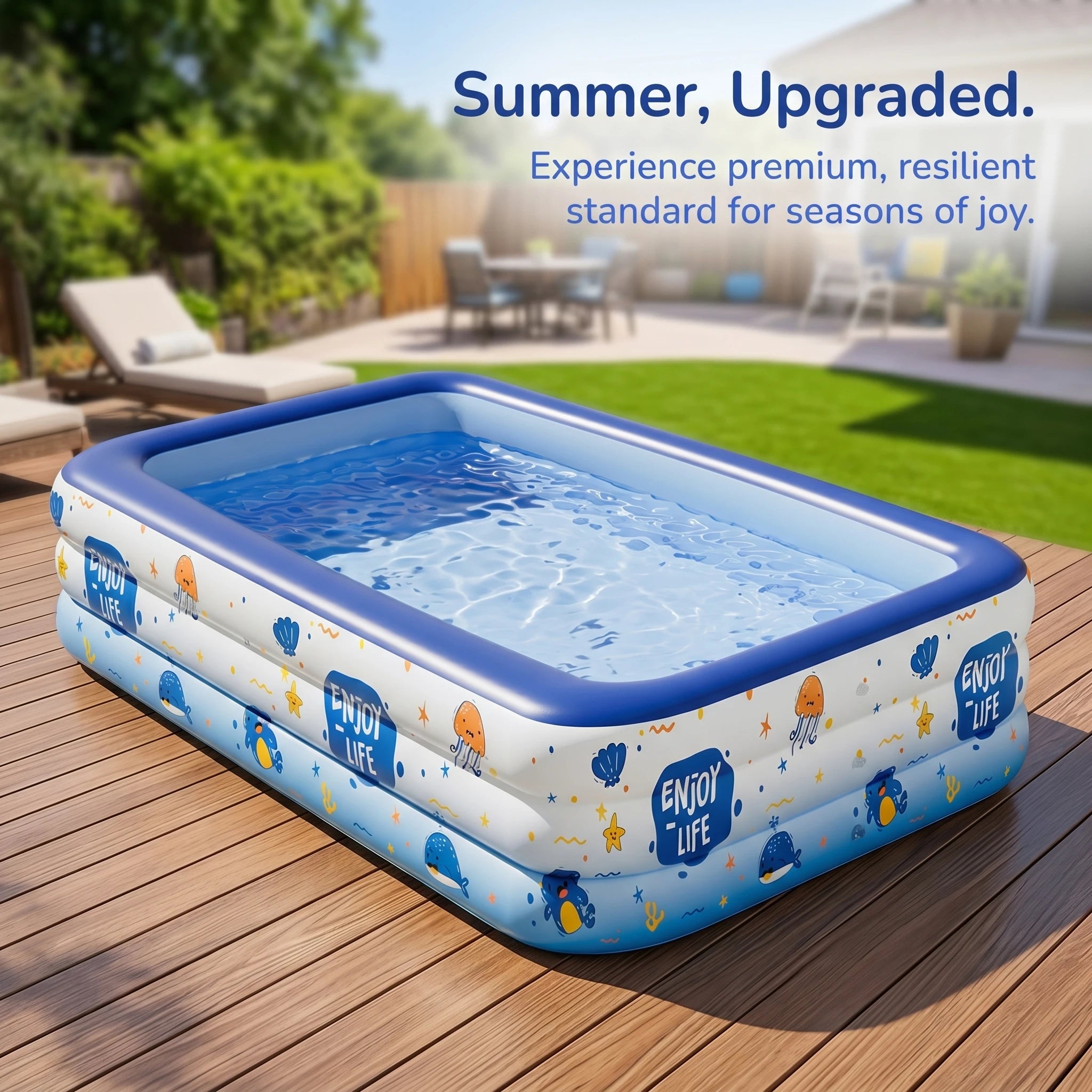 Family Inflatable Swimming Pool