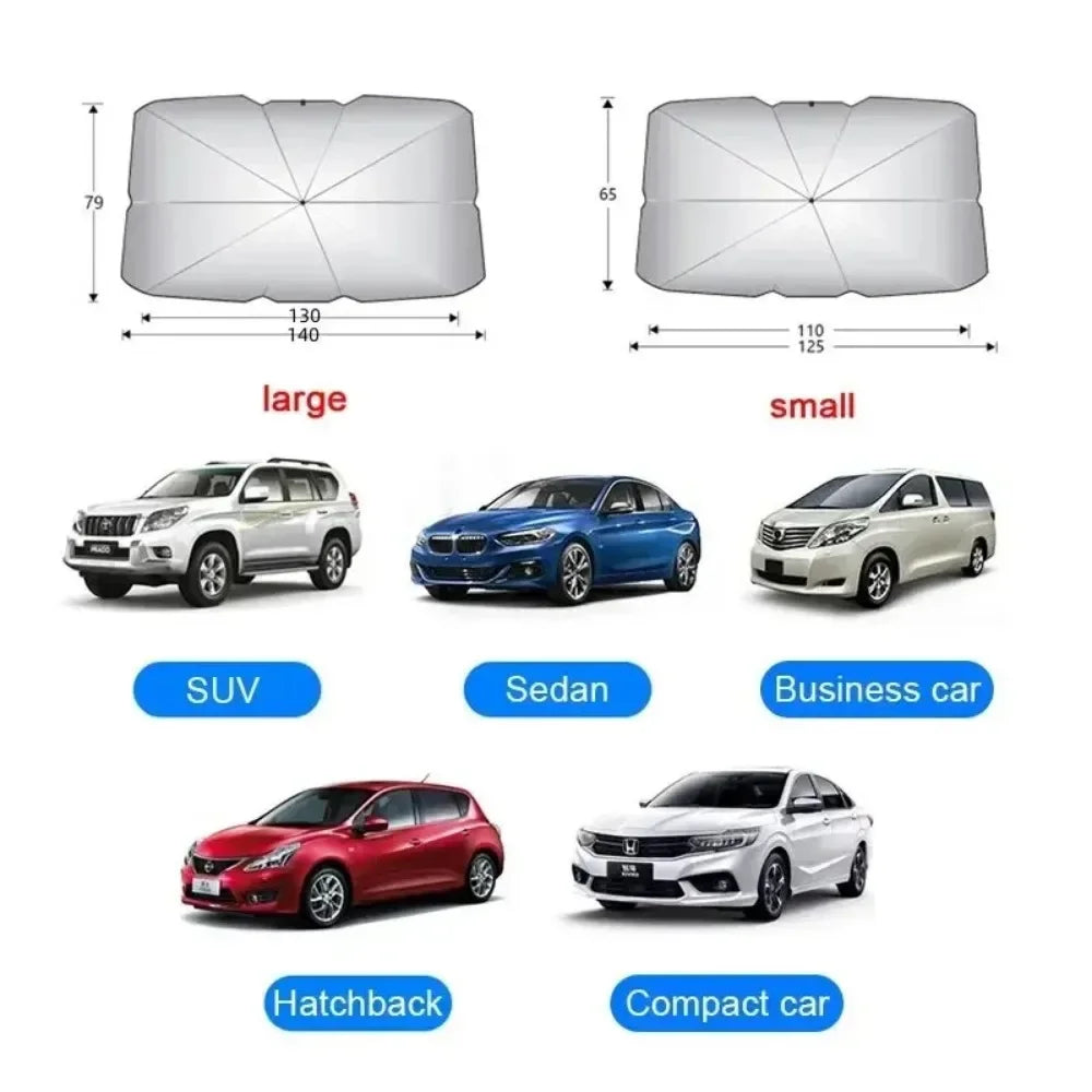 Car Windshield Sun Shade Parasol