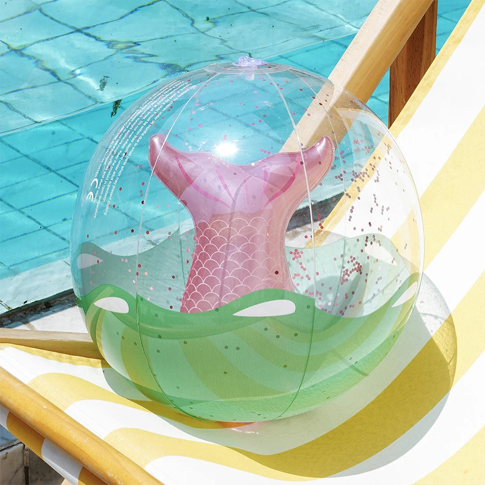 Inflatable Pool Float & Beach Ball