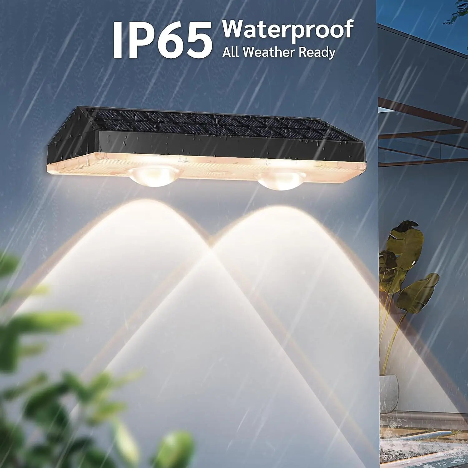4pcs Solar Fence Light RGB Color Changing Outdoor Garden Yard Decor Step Lamp IP65 Waterproof Pathway Wall Stair Lamp Balcony