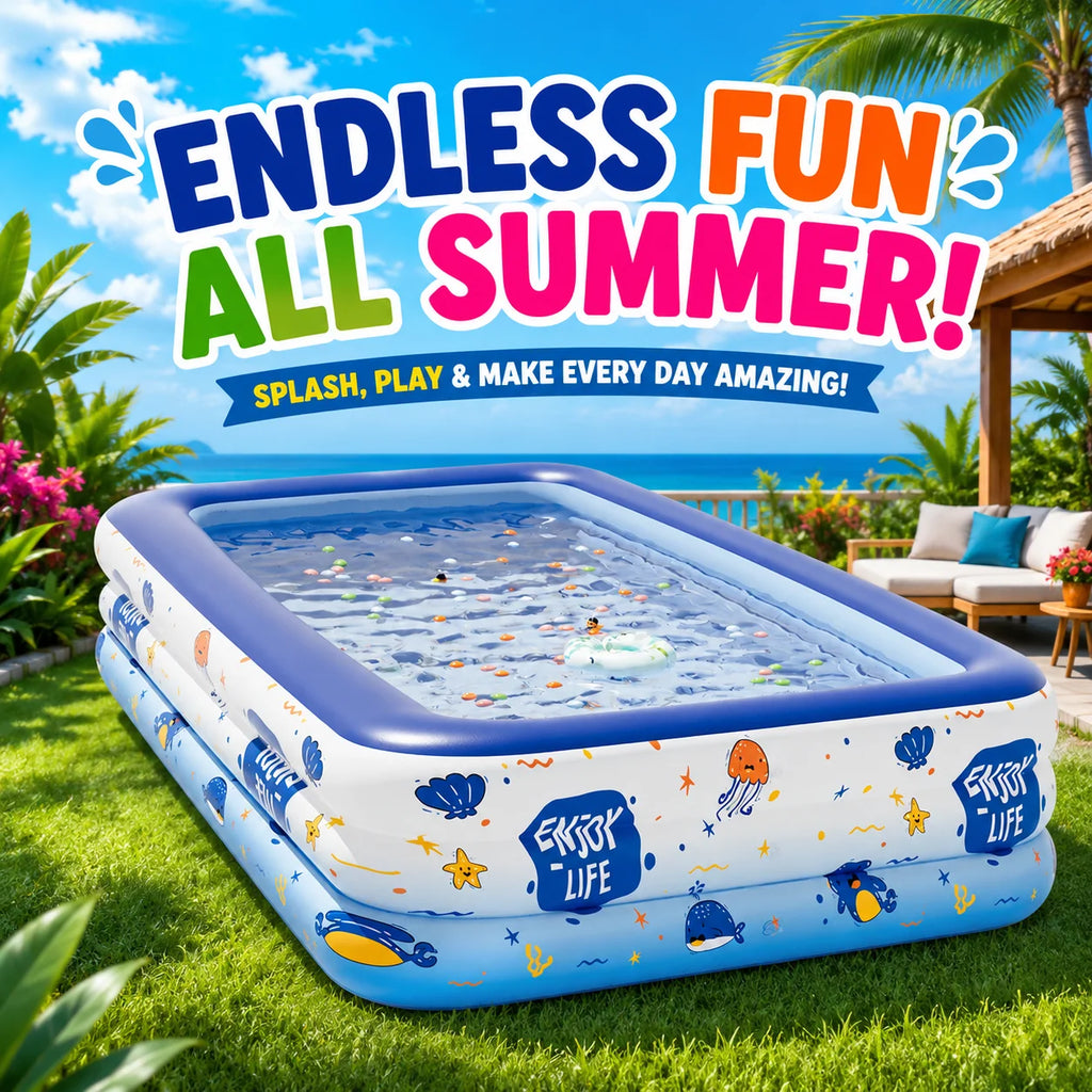 Family Inflatable Swimming Pool