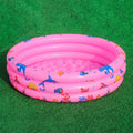 Pink kids ocean themed paddling pool