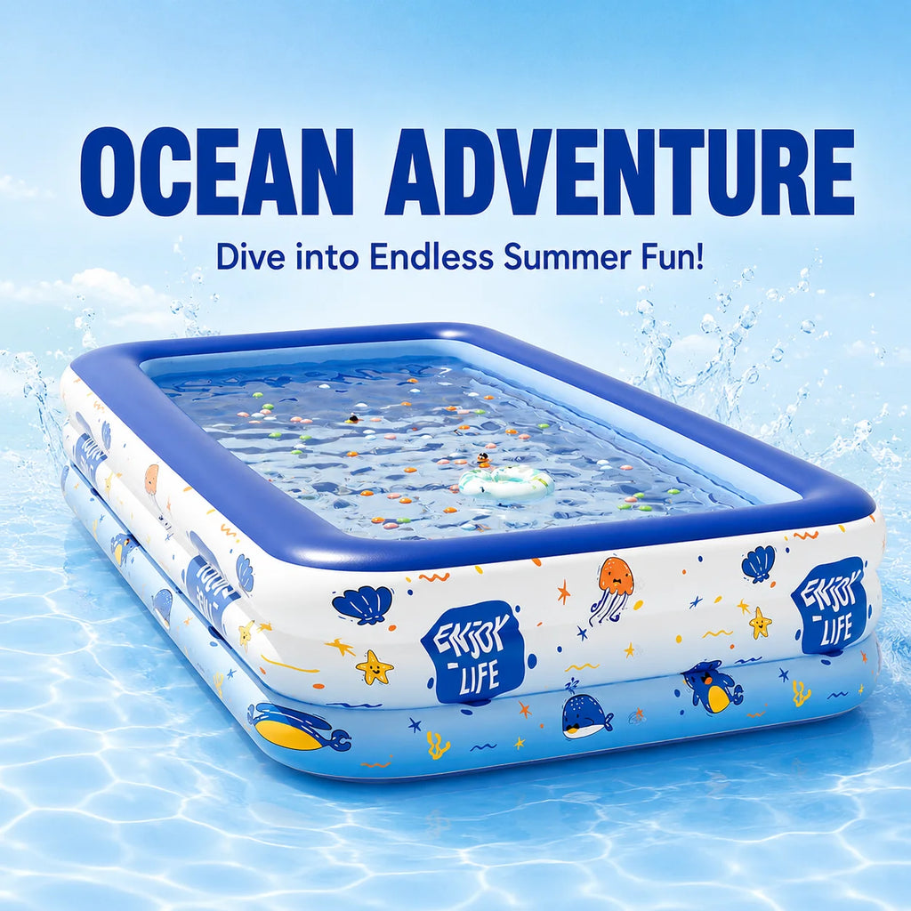 Family Inflatable Swimming Pool