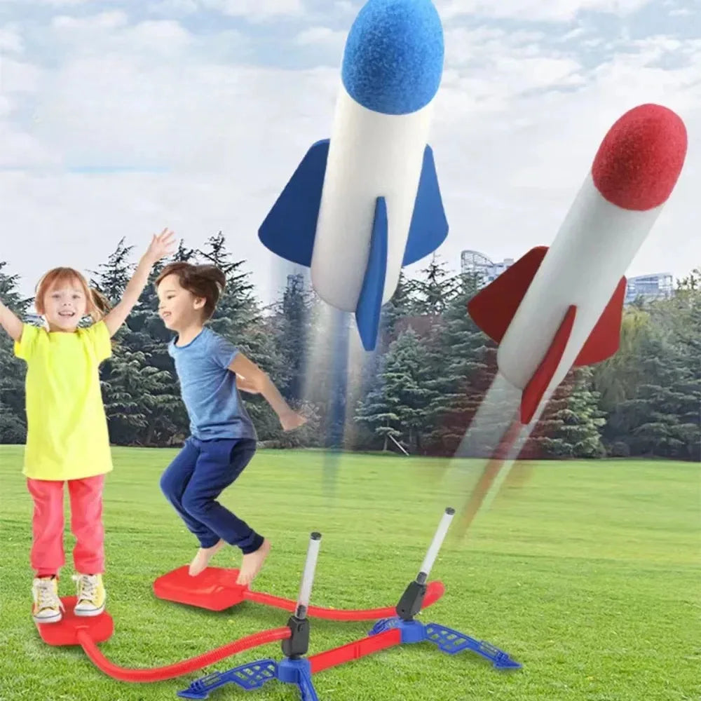 Kids Rocket Foot Pump Launcher