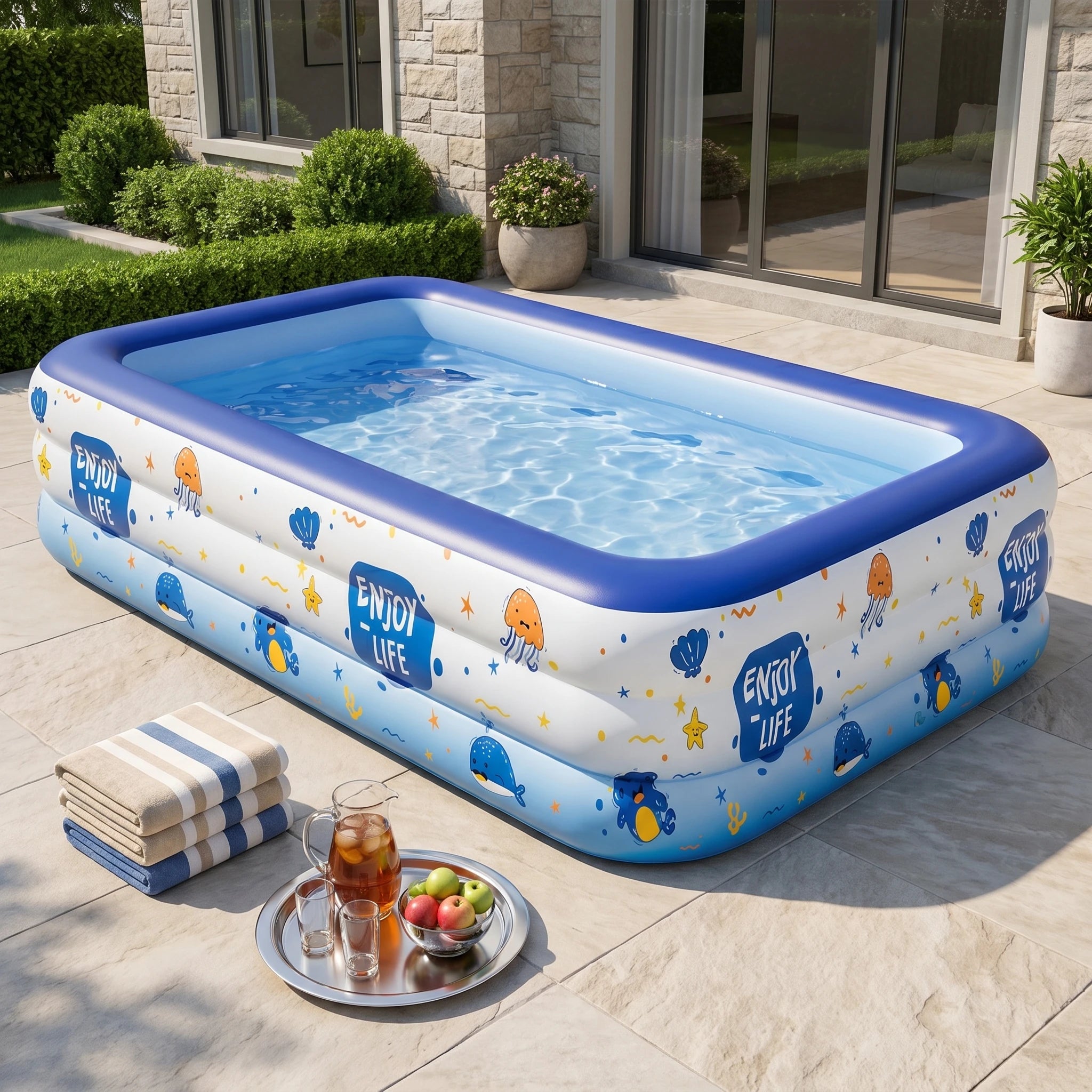 Family Inflatable Swimming Pool