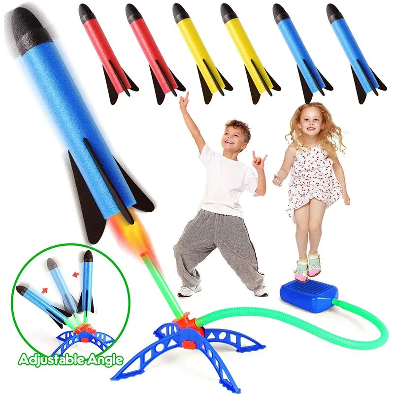 Kids Rocket Foot Pump Launcher