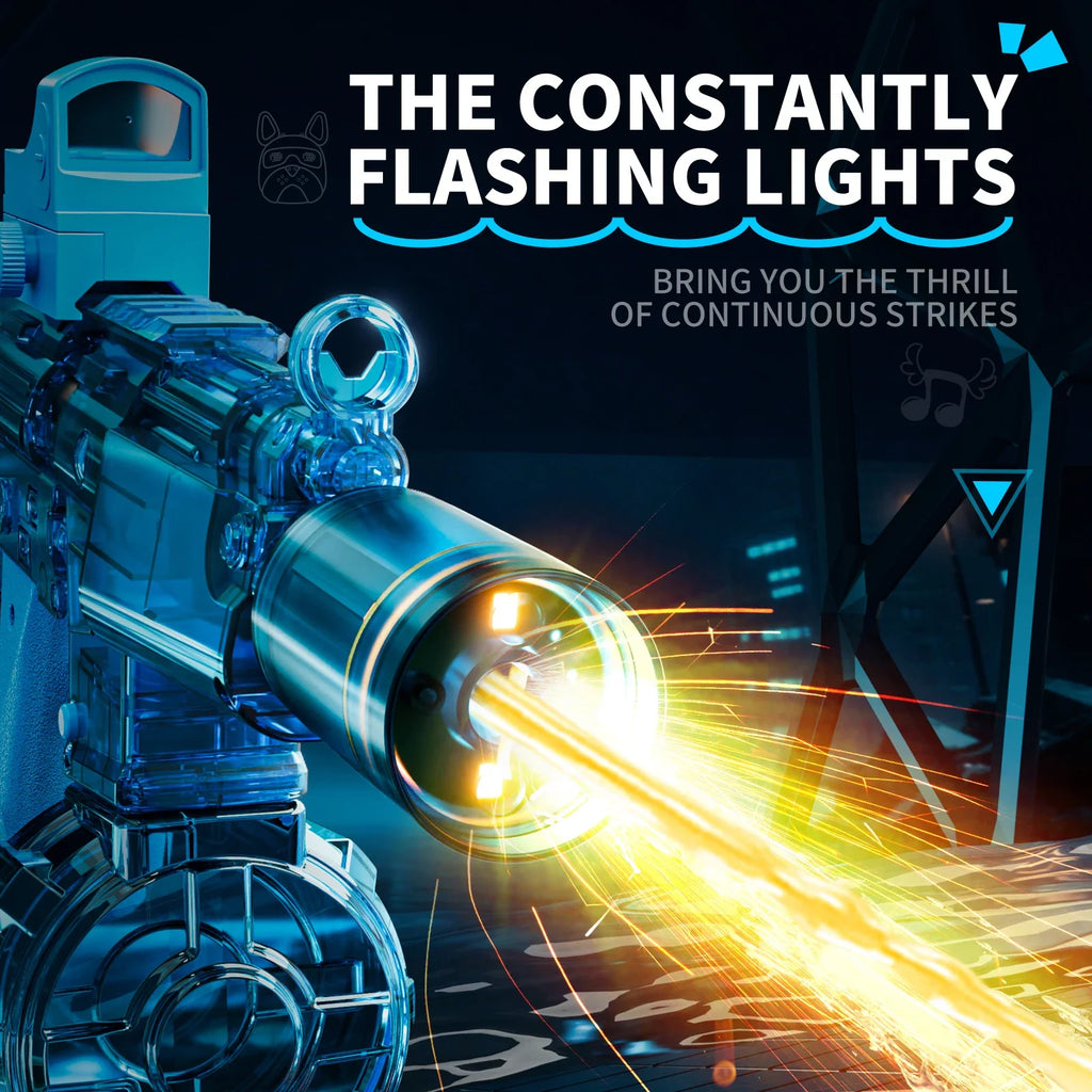 Electric Auto Water Gun with Lights