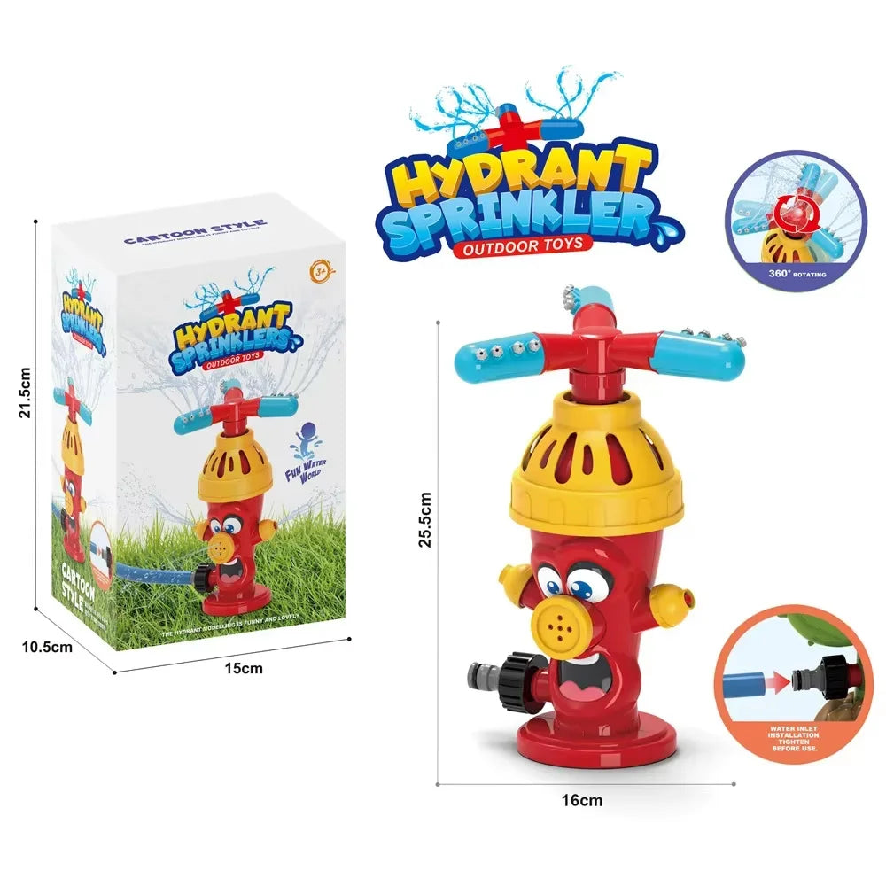 Kids Cartoon Hydrant Sprinkler Toy