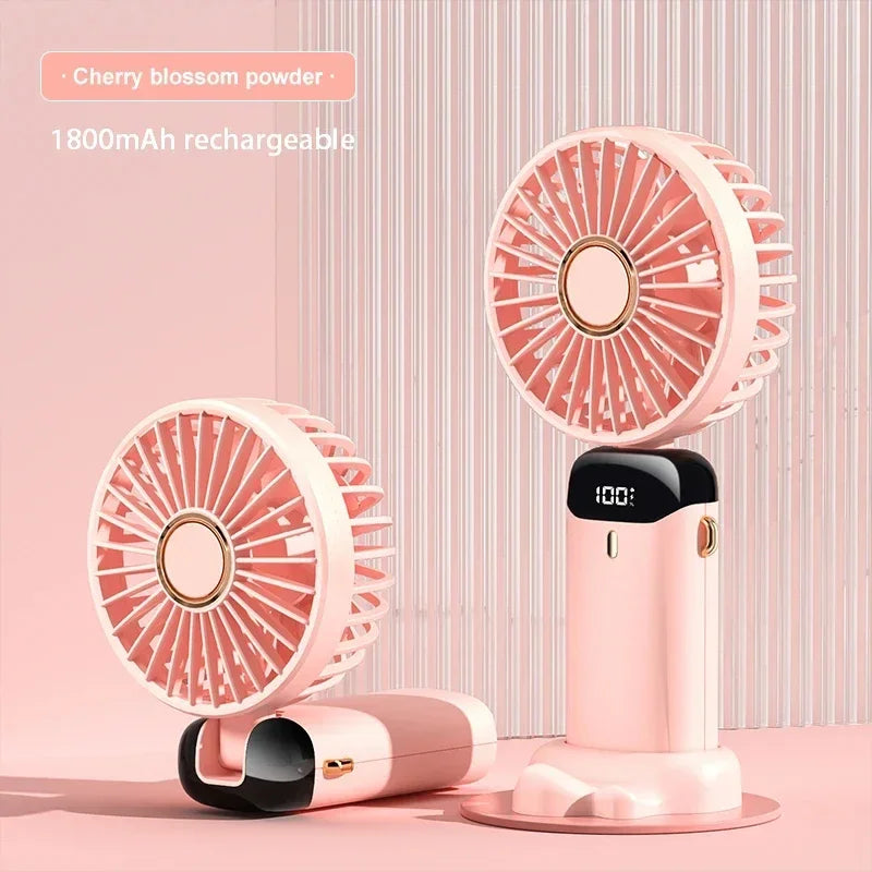 Foldable Neck & Handheld Mini Fan