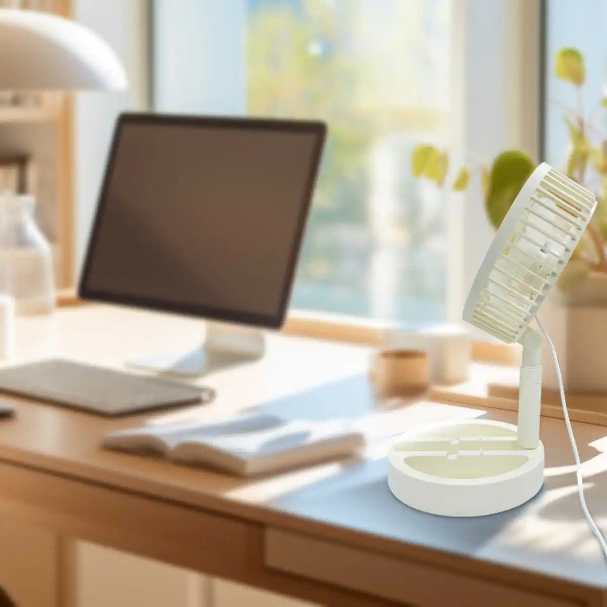 Foldable USB Desktop Fan