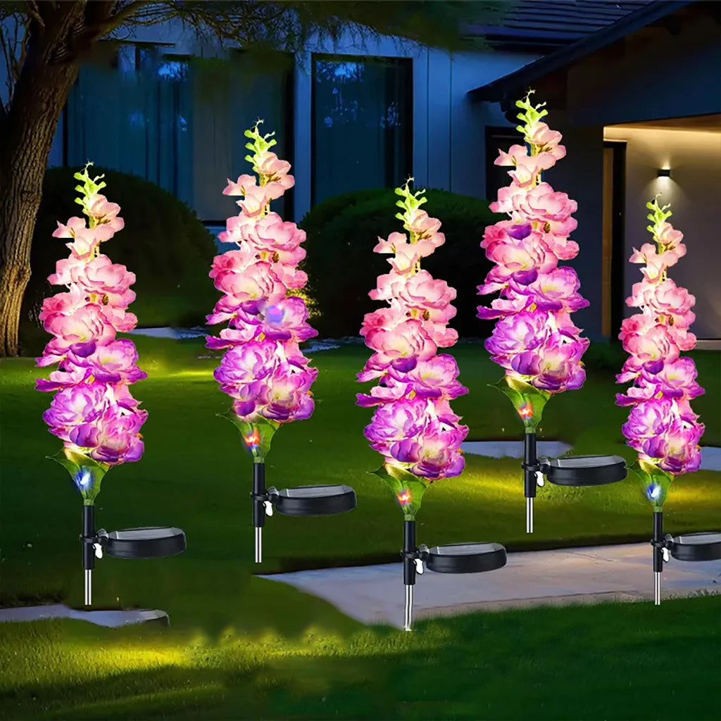 Solar Hyacinth Garden Light