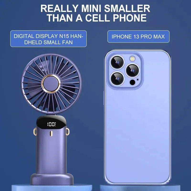 Foldable Neck & Handheld Mini Fan