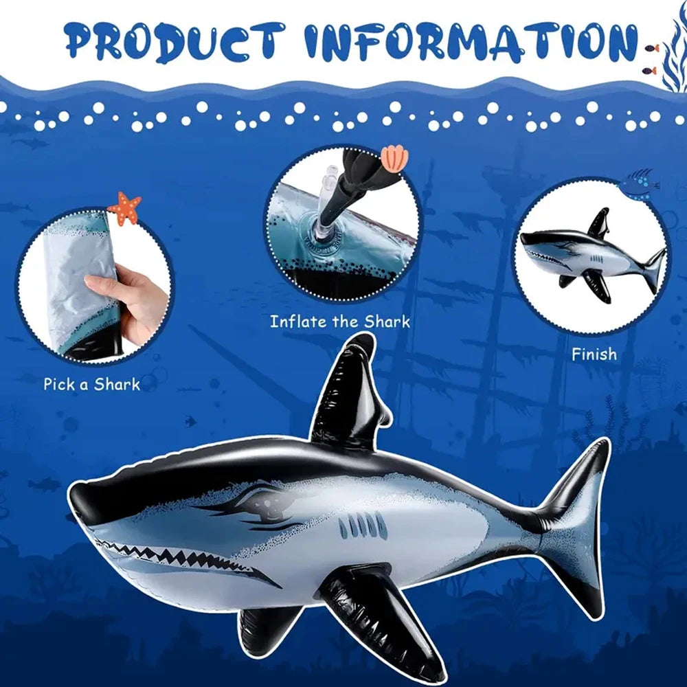 Inflatable Shark Beach & Pool Toy