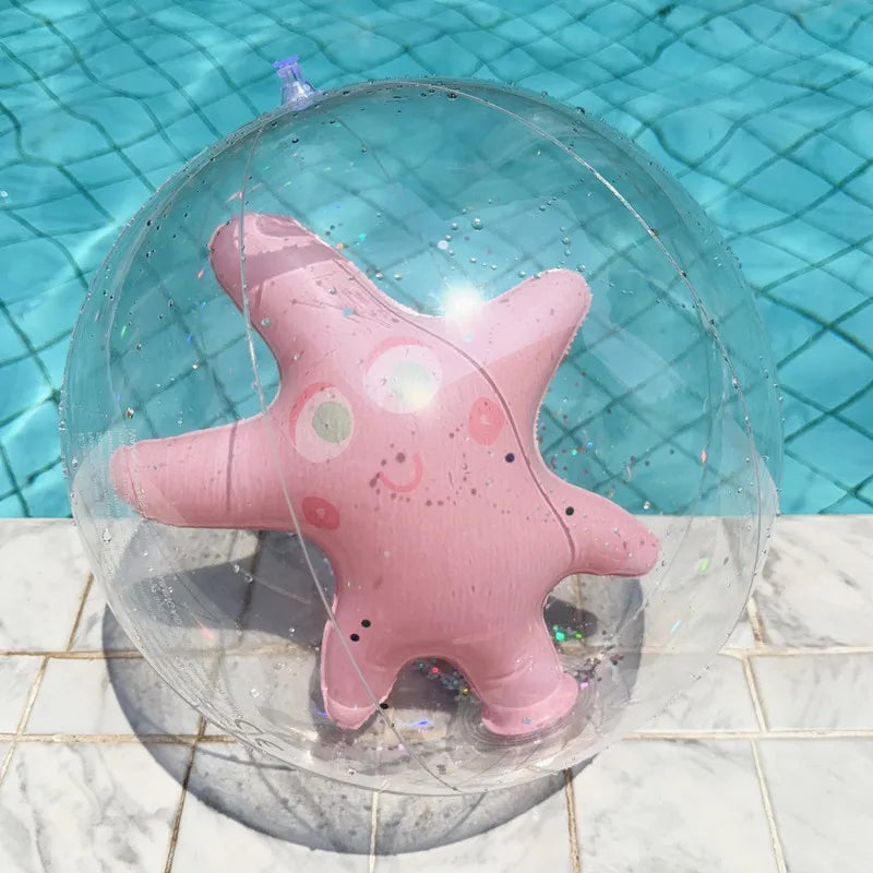 Inflatable Pool Float & Beach Ball