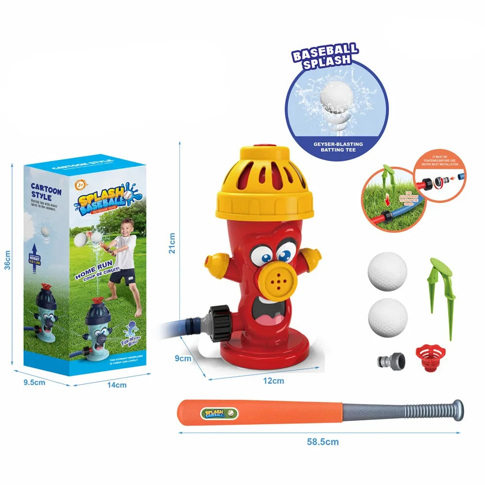 Kids Cartoon Hydrant Sprinkler Toy