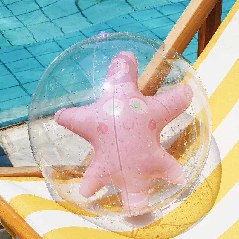 Inflatable Pool Float & Beach Ball