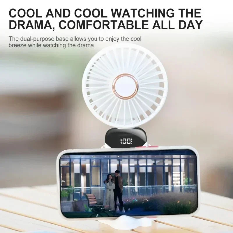 Foldable Neck & Handheld Mini Fan