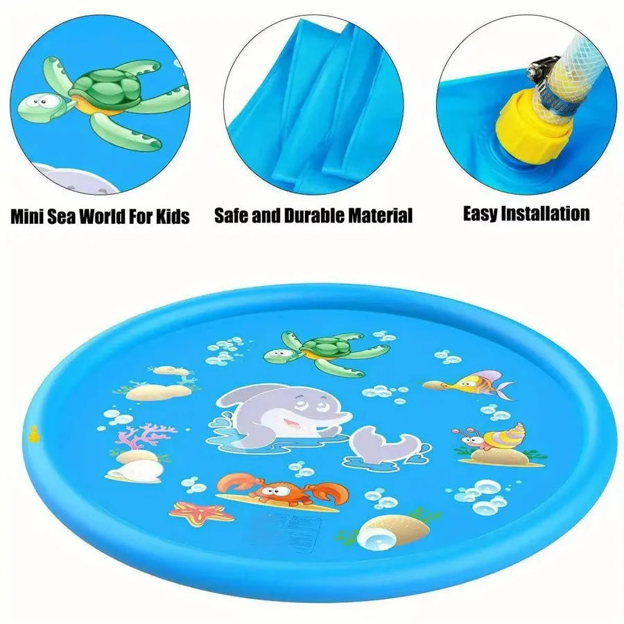 Outdoor Water Sprinkler Splash Pad