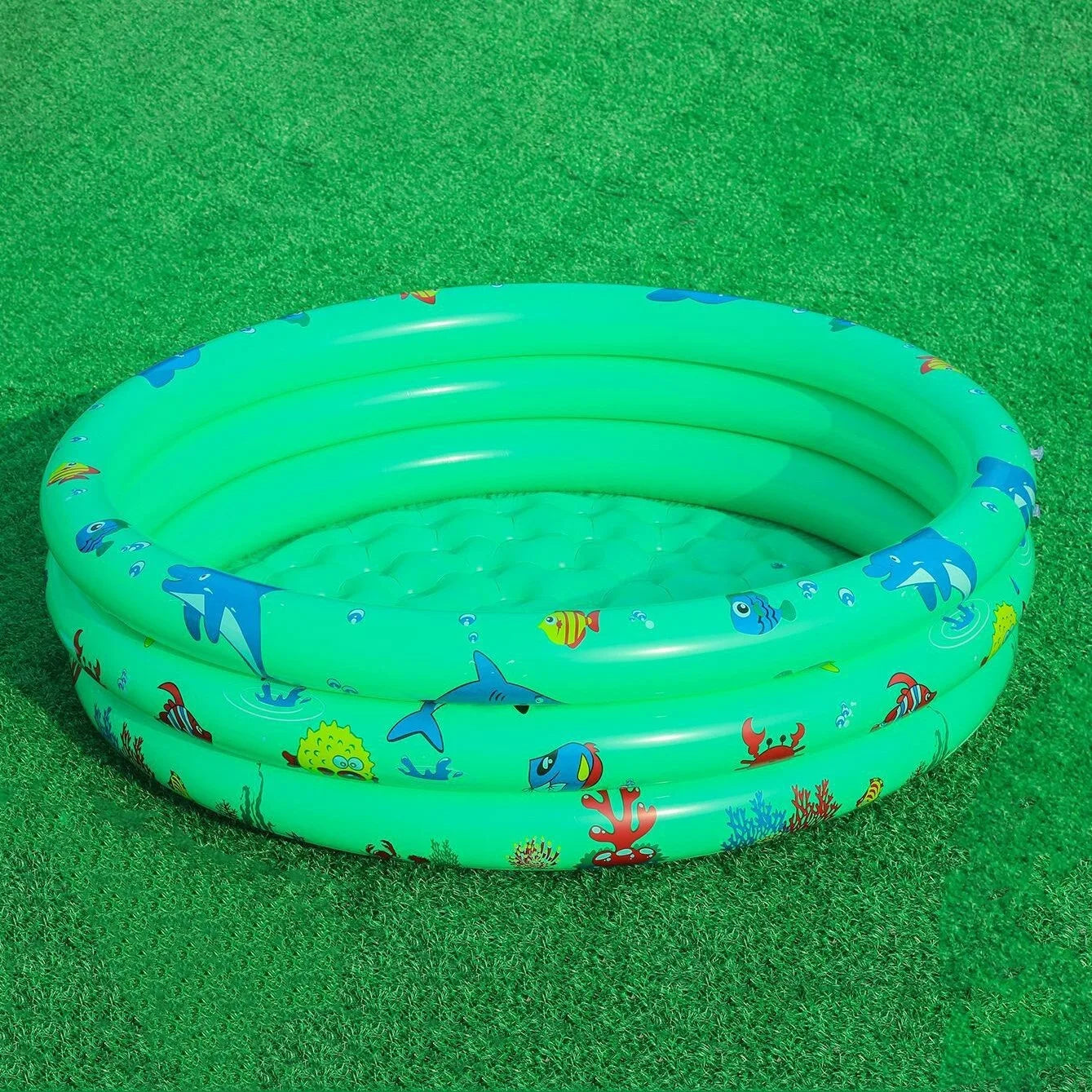Green Ocean Animal kids paddling pool