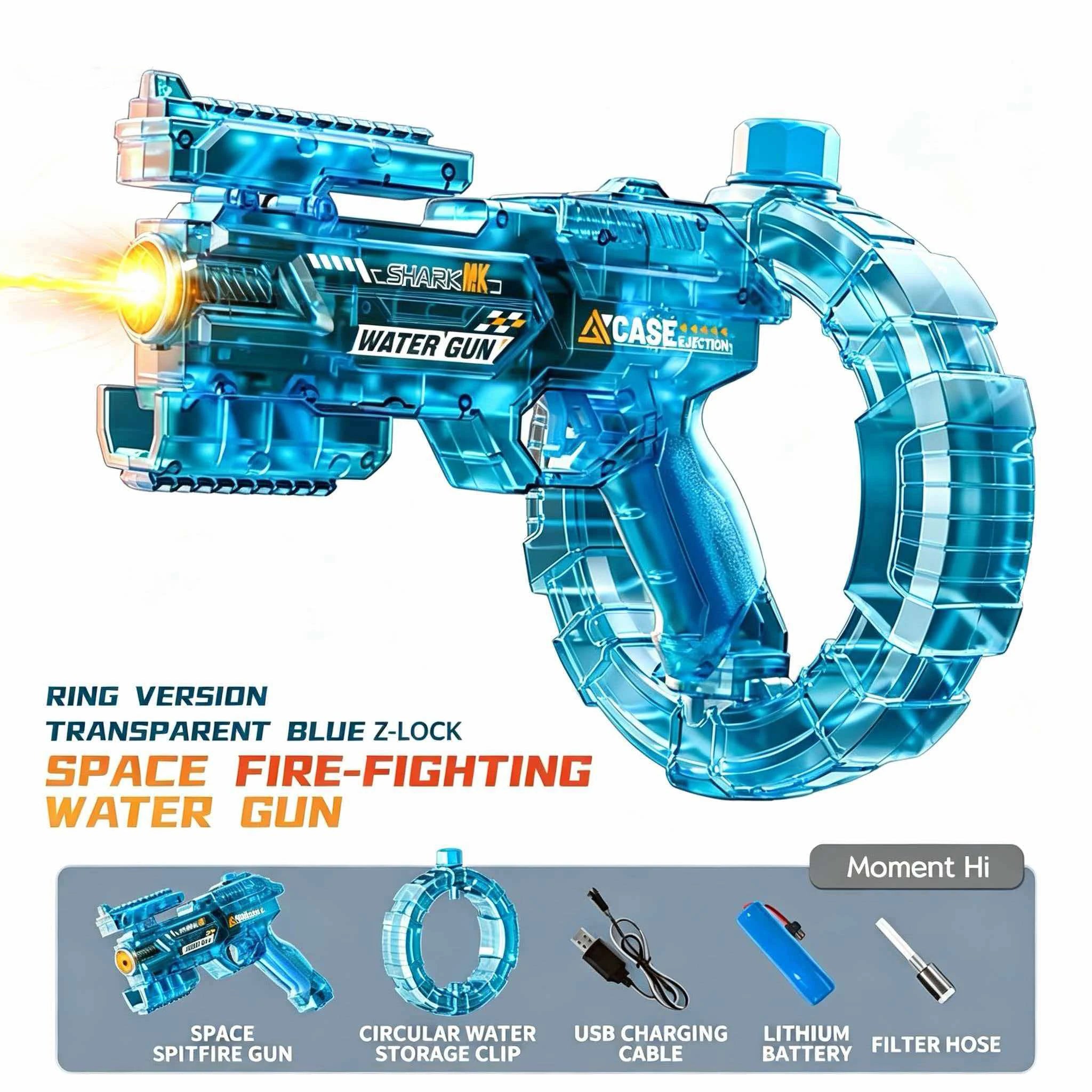 Electric Auto Water Gun with Lights