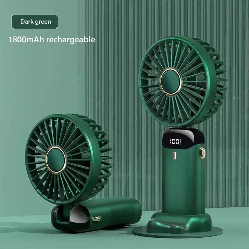 Foldable Neck & Handheld Mini Fan