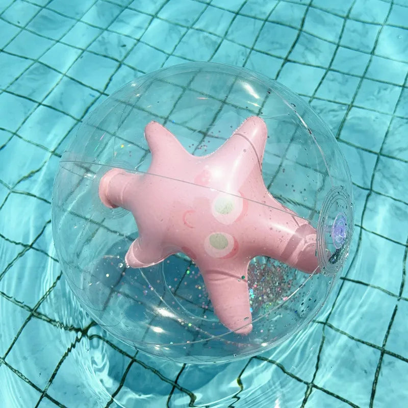 Inflatable Pool Float & Beach Ball