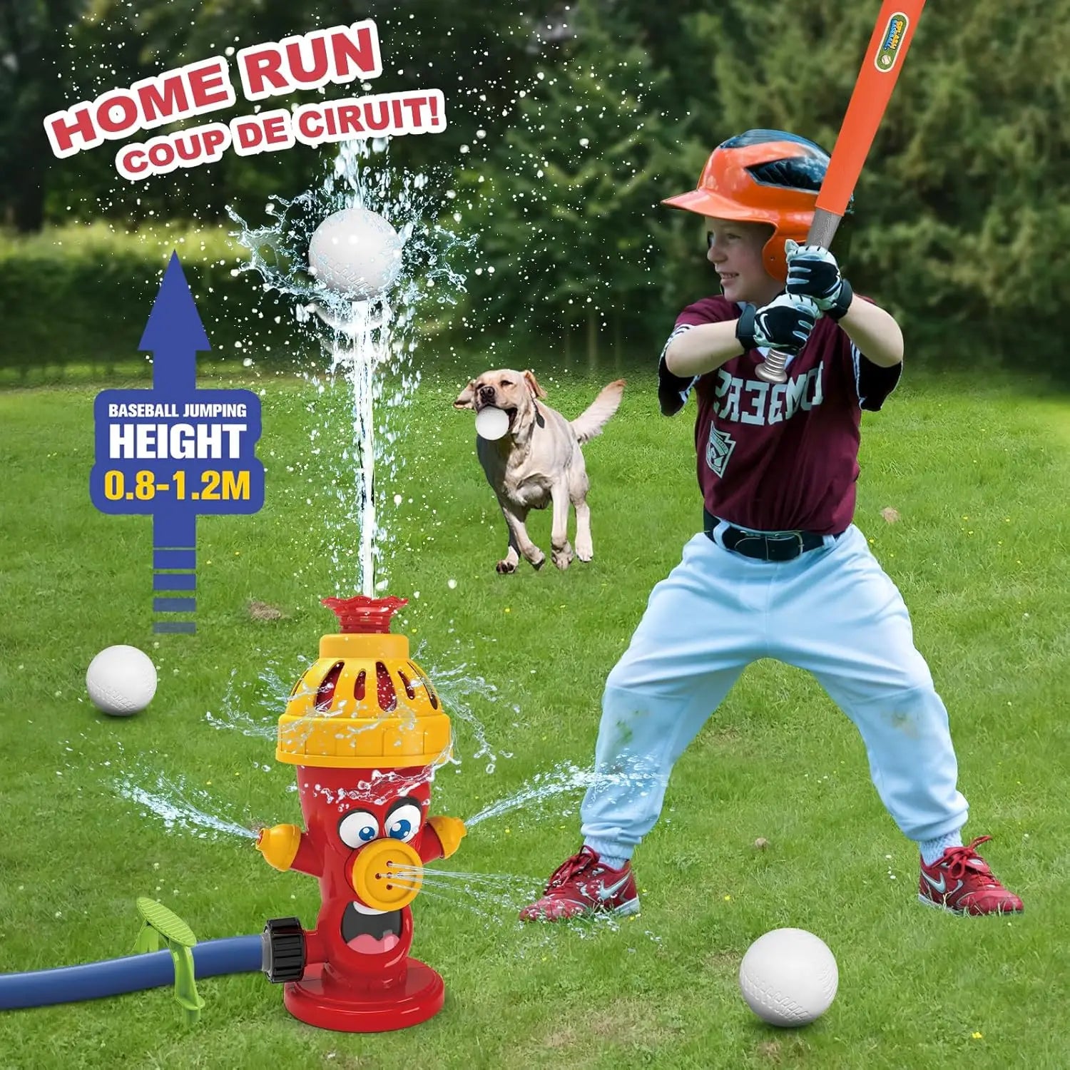 Kids Cartoon Hydrant Sprinkler Toy
