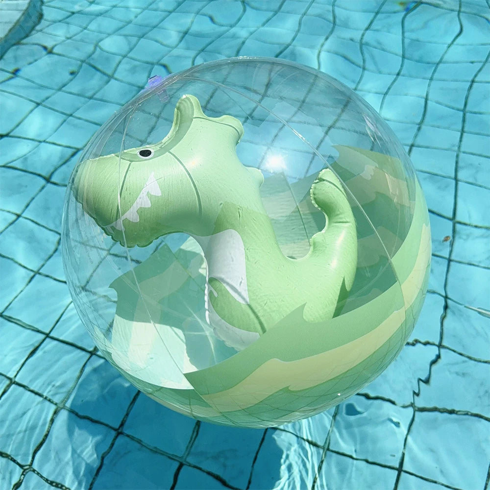 Inflatable Pool Float & Beach Ball